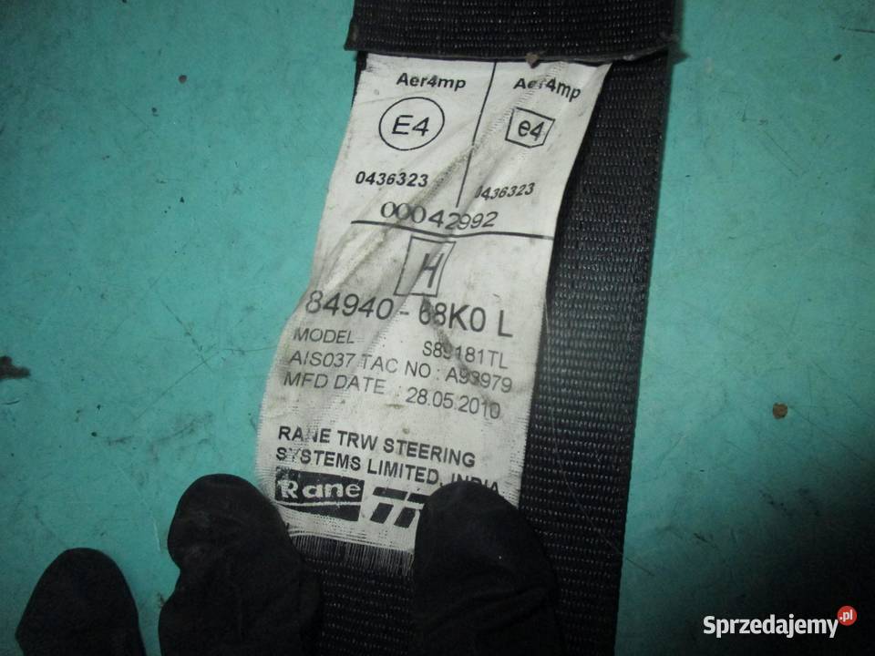 NISSAN PIXO 10r pas bezpieczeństwa lewy przód świętokrzyskie