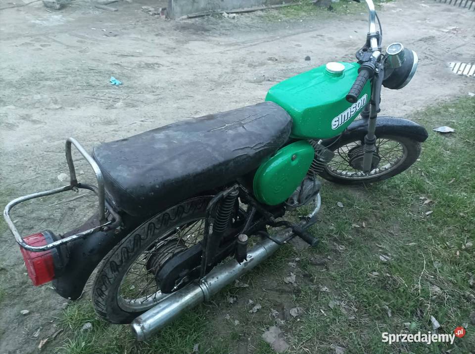 Simson S51 motorower Radomyśl Wielki