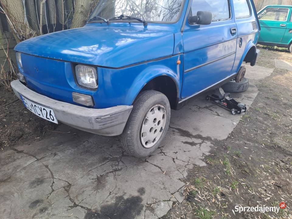 Fiat 126 EL 38000 uszkodzony łódzkie Łódź