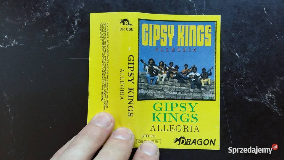 Kaseta magnetofonowa Gipsy Kings Allegria wyd Płyty i kasety Siemiatycze
