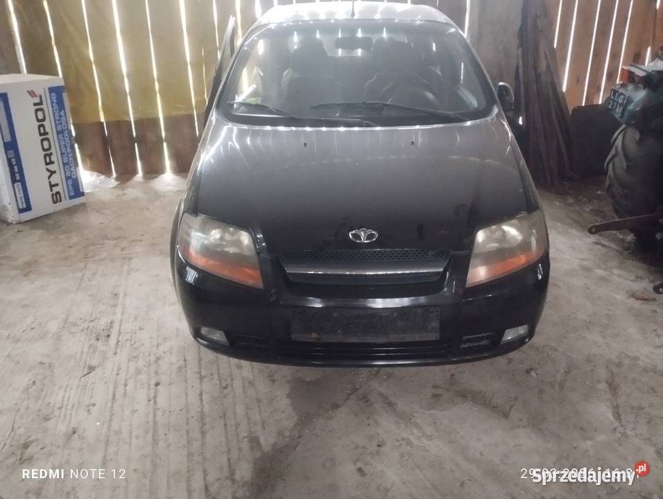 Daewoo kalos Uszkodzony benzyna Samoklęski sprzedam