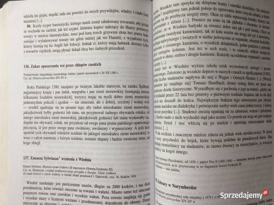 3319 Wiek V XV W Źródłach Antykwariat Szczecin sprzedam