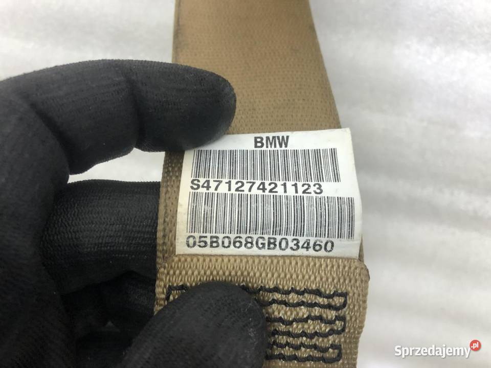 PAS BEZPIECZEŃSTWA PRAWY TYŁ BMW E60 osobowe