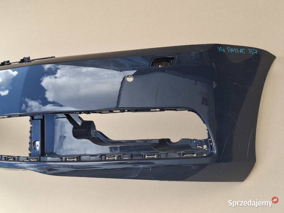 VW PASSAT B7 ZDERZAK PRZÓD PRZEDNI SPRYSKI PDC