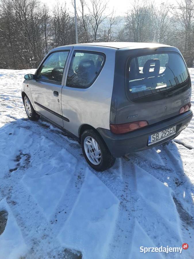 Fiat Seicento 900Długie opłaty Dużo nowych Rok produkcji 1998 śląskie Bielsko-Biała