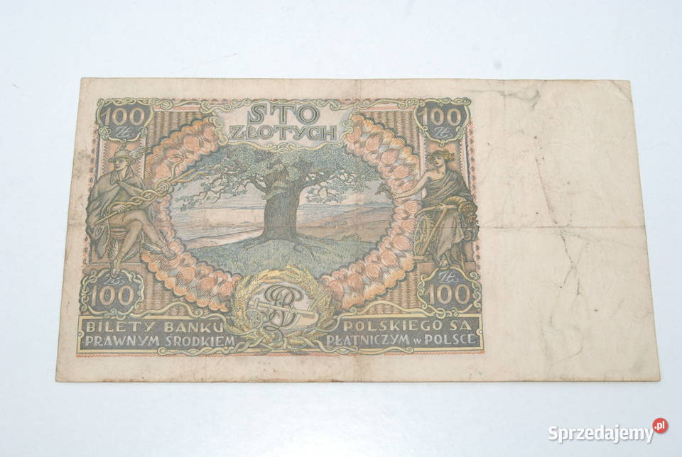 Stary banknot 100 złotych 9 Listopada 1934 sprzedam