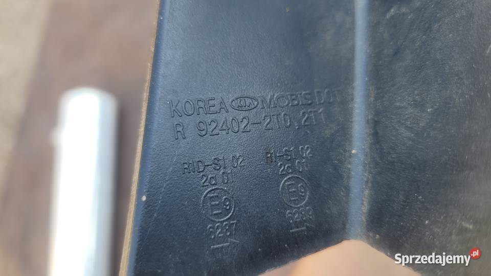 KIA OPTIMA III LAMPA PRAWY TYŁ PRAWA TYLNA osobowe śląskie Ruda Śląska sprzedam
