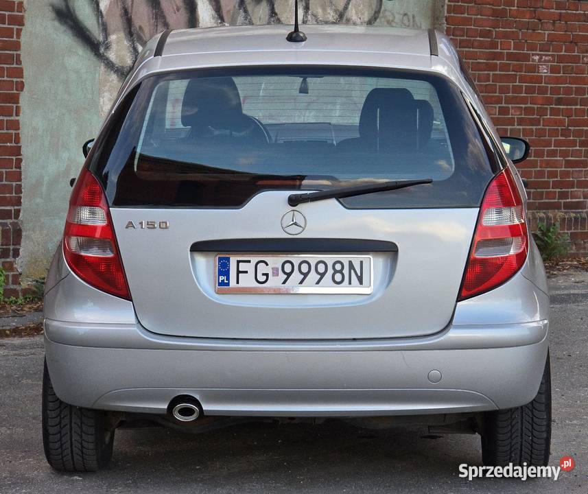 Mercedes A150 W169 2006 15 benzyna Manual Klasa A Gniezno