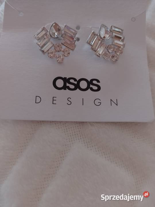 ASOS Bogato zdobione kolczyki Biznesowe z Kraków