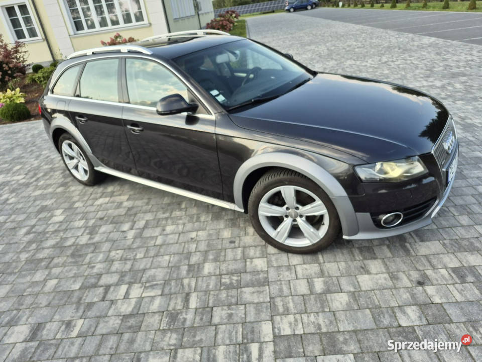 Audi A4 Allroad xenon led navi chromy ładny s reflektory ksenonowe Drelów