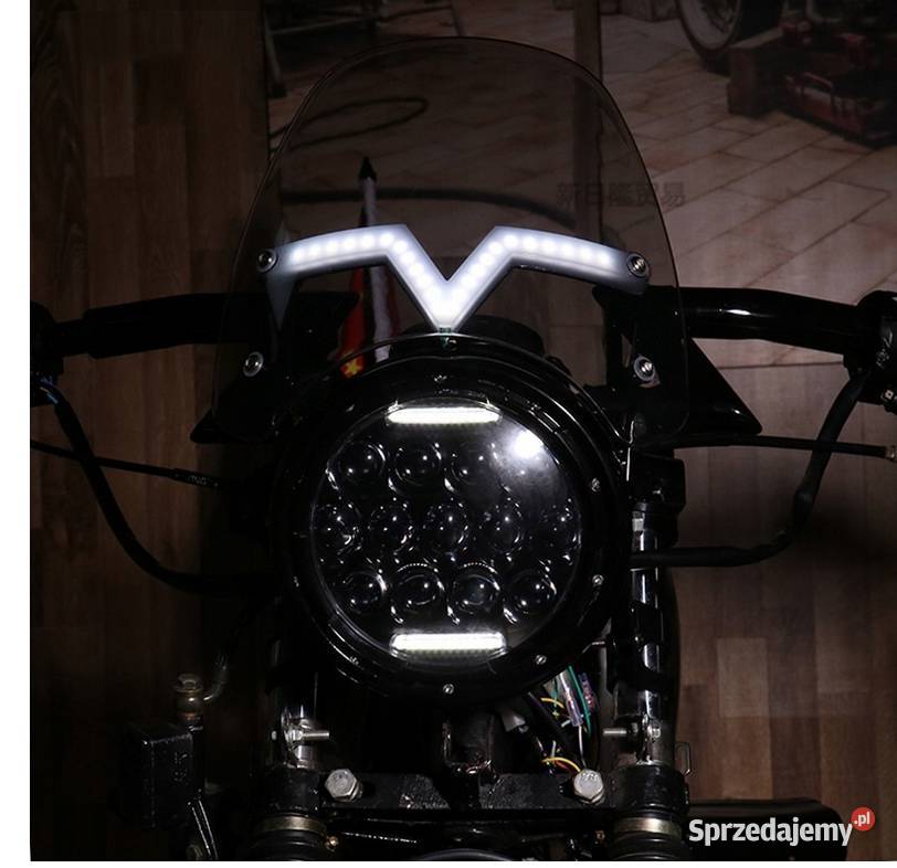 Owiewka motocyklowa szyba z kierunkowskazami śląskie