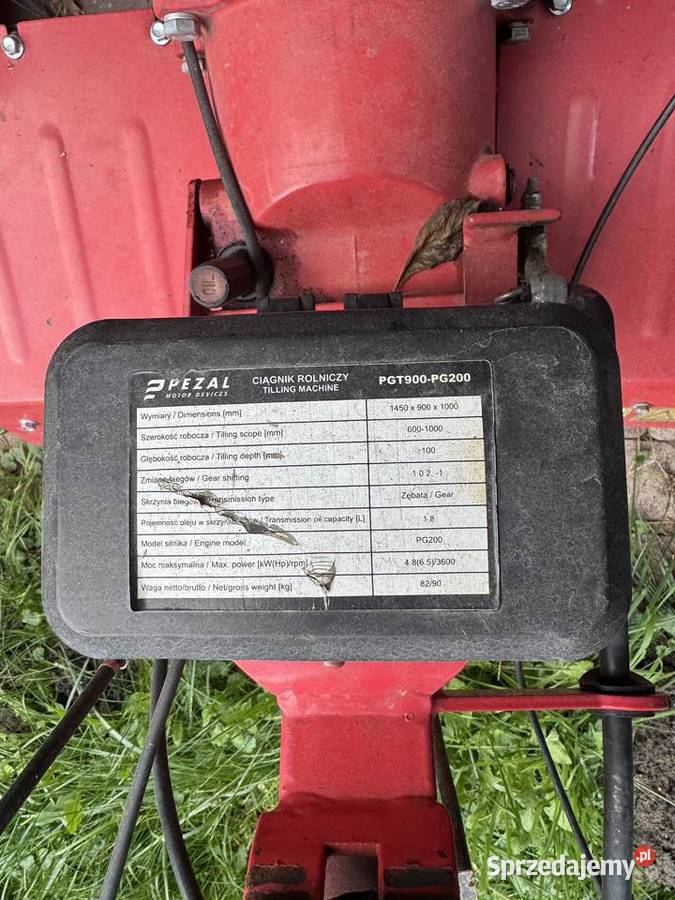 Glebogryzarka traktor pezal Ogród mazowieckie Marki