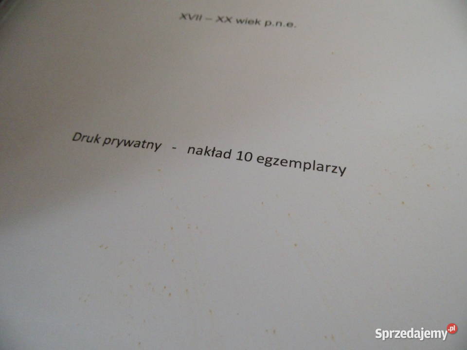 Książka Epos o Gilgameszu Skóra Nakład 10 sztuk Radzewice