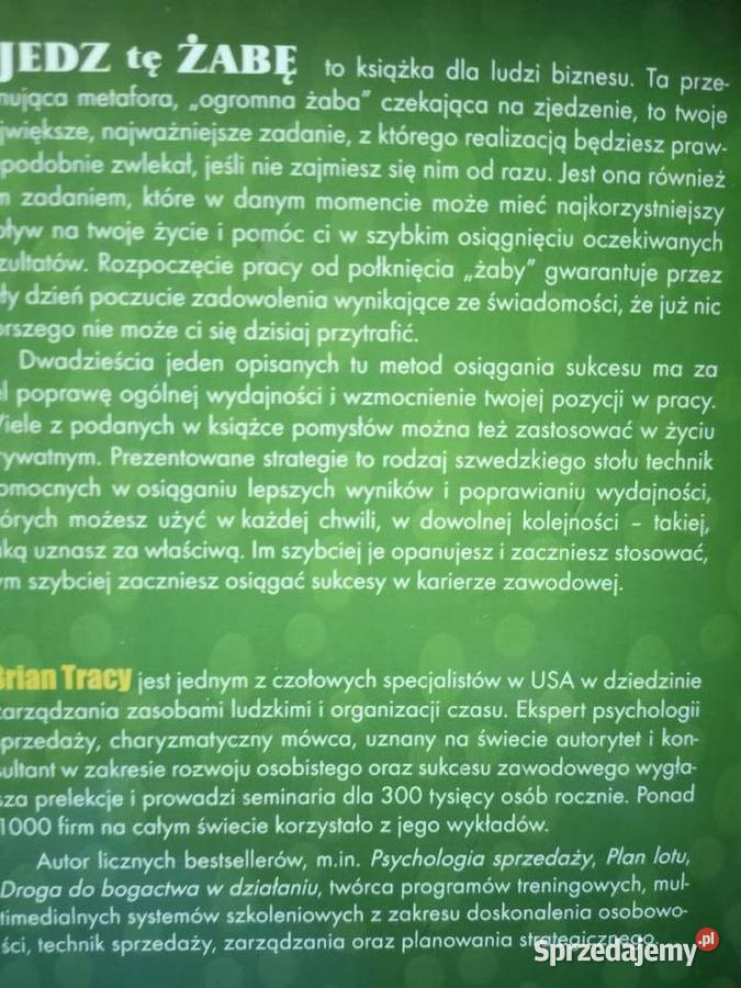 Zjedz tę żabę księgarnia Praga Warszawa