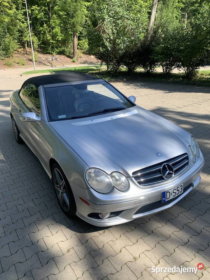 Mercedes CLK 550 cabrio 163000km Bolesławiec