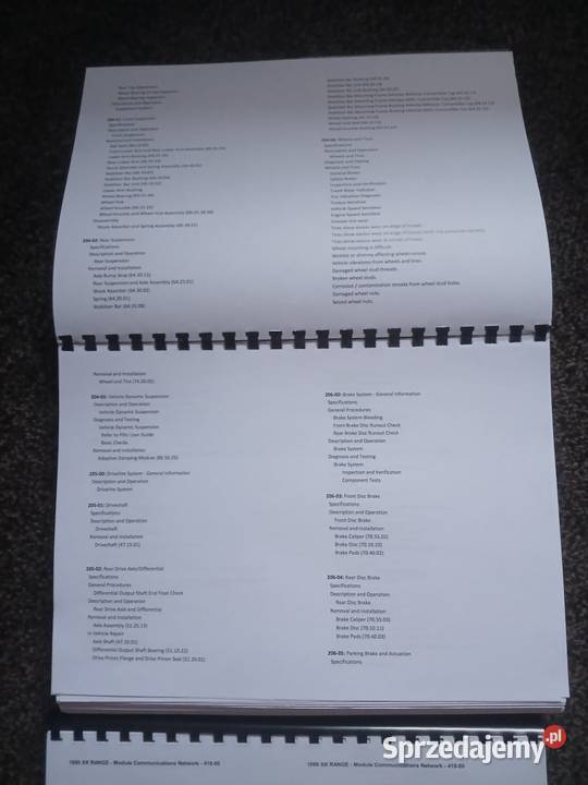 Instrukcja Jaguar XK8 sprzedam