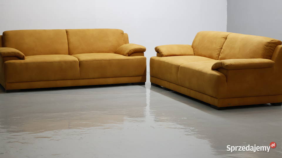 TNO nowoczesny komplet dwóch sof 3 osobowych Poznań sprzedam