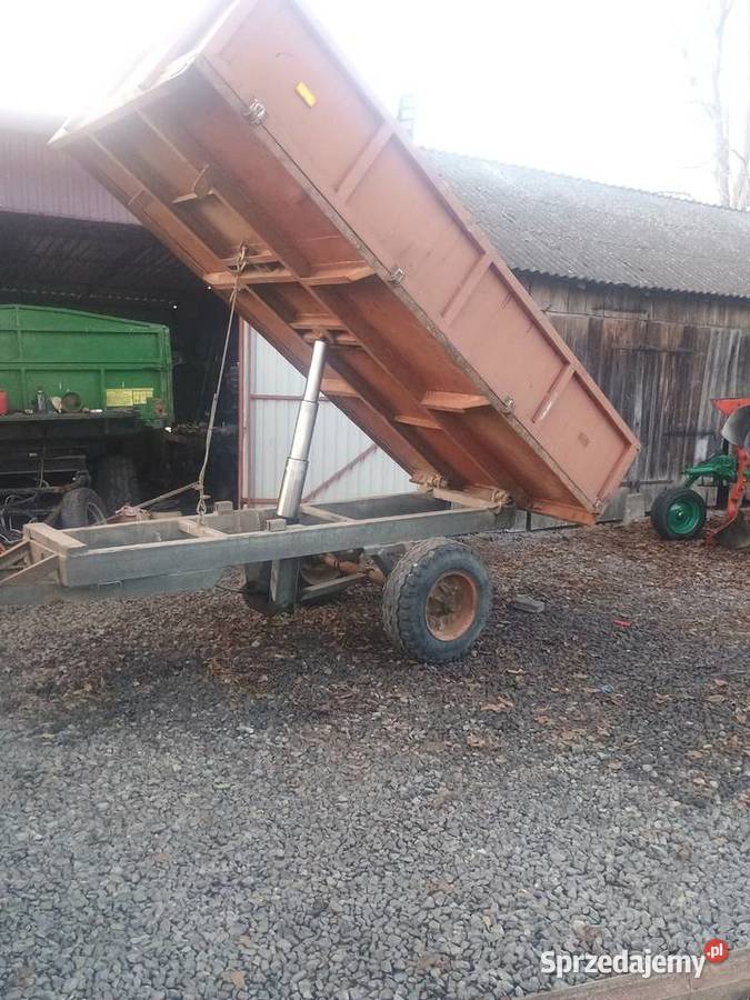 Przyczepa wywrotka nieuszkodzony Żółkiewka-Osada