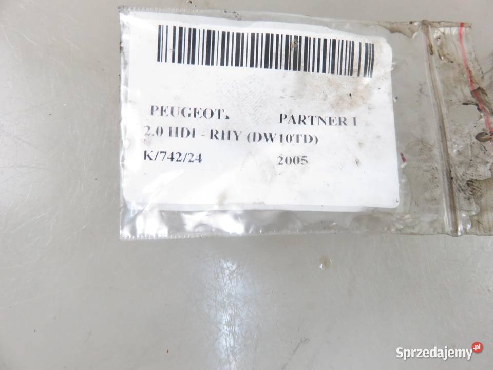 WTRYSKIWACZ PEUGEOT PARTNER I 20 HDI 9662173780 Wtryskiwacze