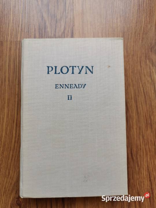 Plotyn Enneady tom II Książki naukowe i popularnonaukowe Lędziny