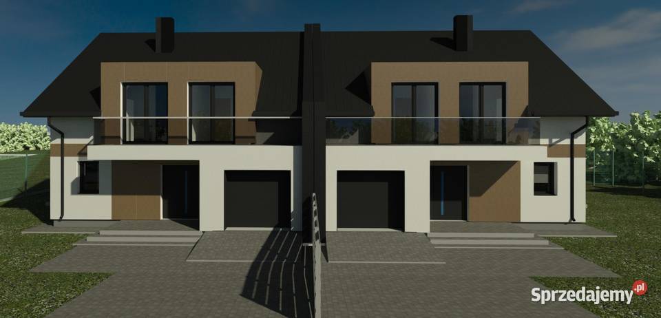 Dom w zabudowie bliźniaczej Piaseczna Górka gm mieszkalny świętokrzyskie