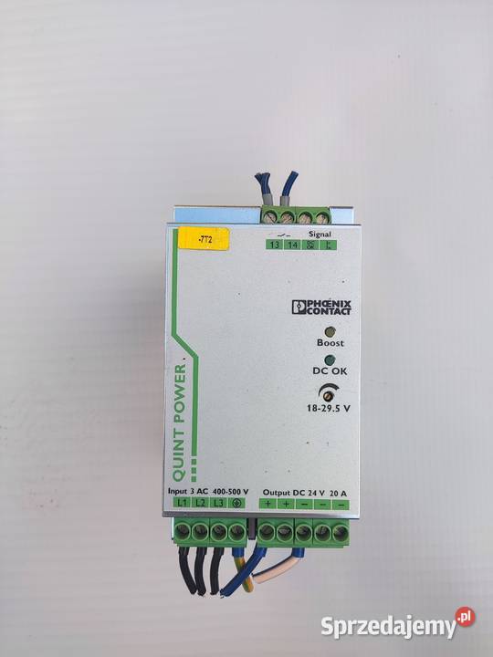 ZASILACZ PHOENIX CONTACT QUINT3AC24DC20 400V 20A