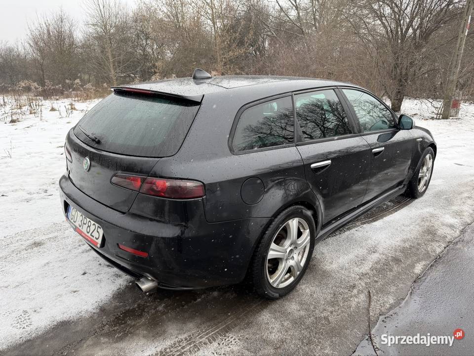 Alfa Romeo 159 SW polift 24 210 skórzana tapicerka Łódź