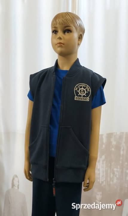 Kamizelka bezrękawnik szkolny do SP 10 w Szczecin sprzedam
