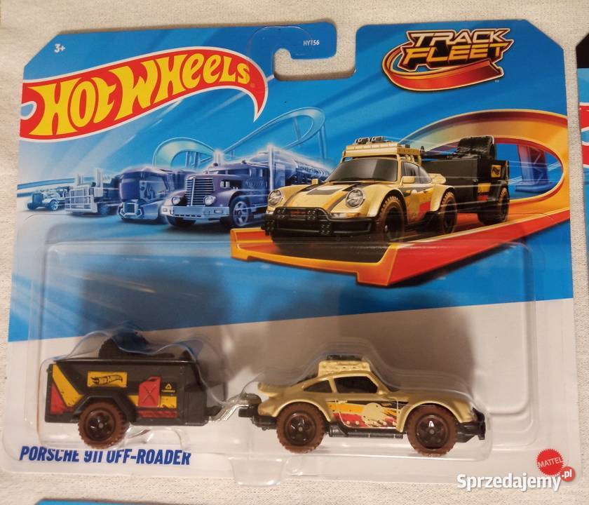 Hot Wheels Porsche 3台セット Hot Wheels zestaw Optimus, Volvo, 3 pack, Porsche 911 cena