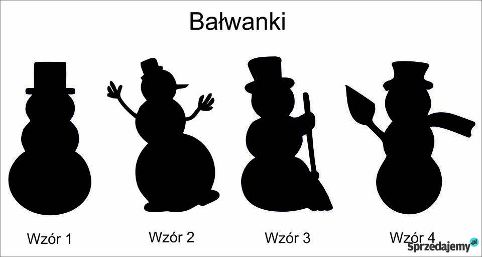 Bałwanek styropianowy ozdoby dekoracje mazowieckie