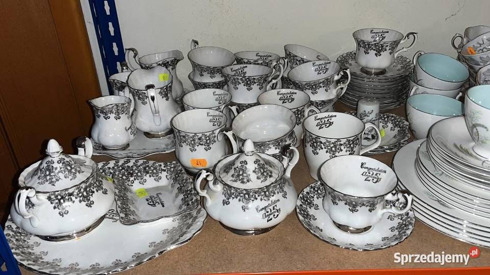 Mlecznik Royal Albert Silver Anniversary Srebrne sprzedam