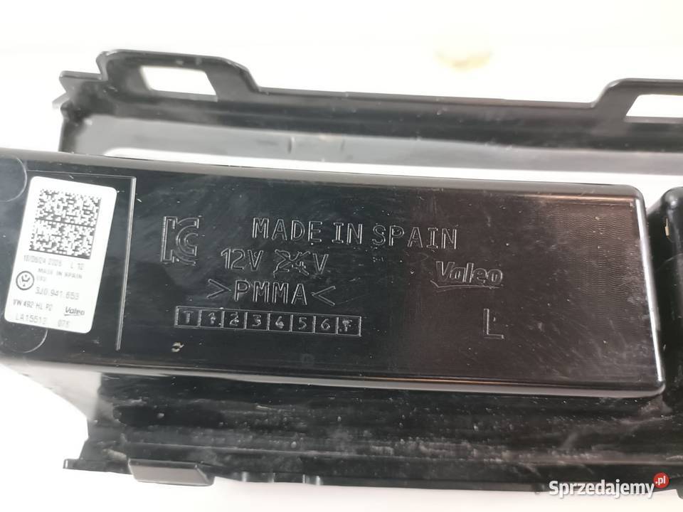 VW PASSAT B9 3J0 LED GRILLA ATRAPY LEWY PRZÓD osobowe