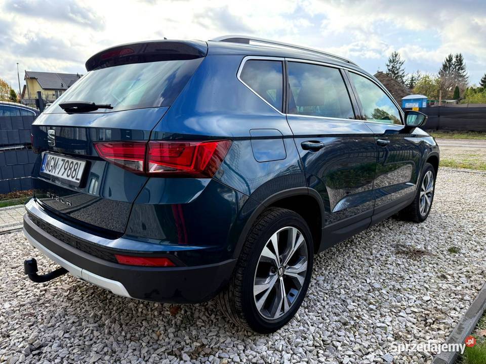 SEAT ATECA EXCELLENCE 2019R 15 TSI 150 DSG podgrzewane fotele Żyrardów sprzedam