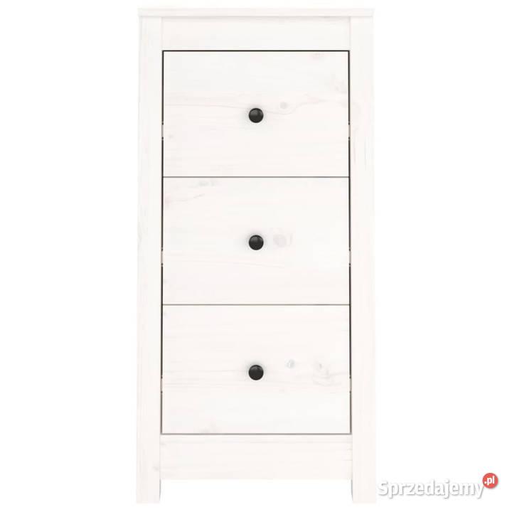 Szafka biała 40x35x80 lite drewno sosnowe mazowieckie Warszawa