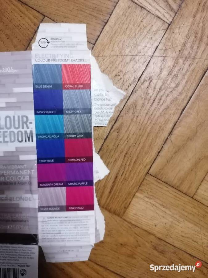 Farba do włosów Silver Blonde Gdańsk