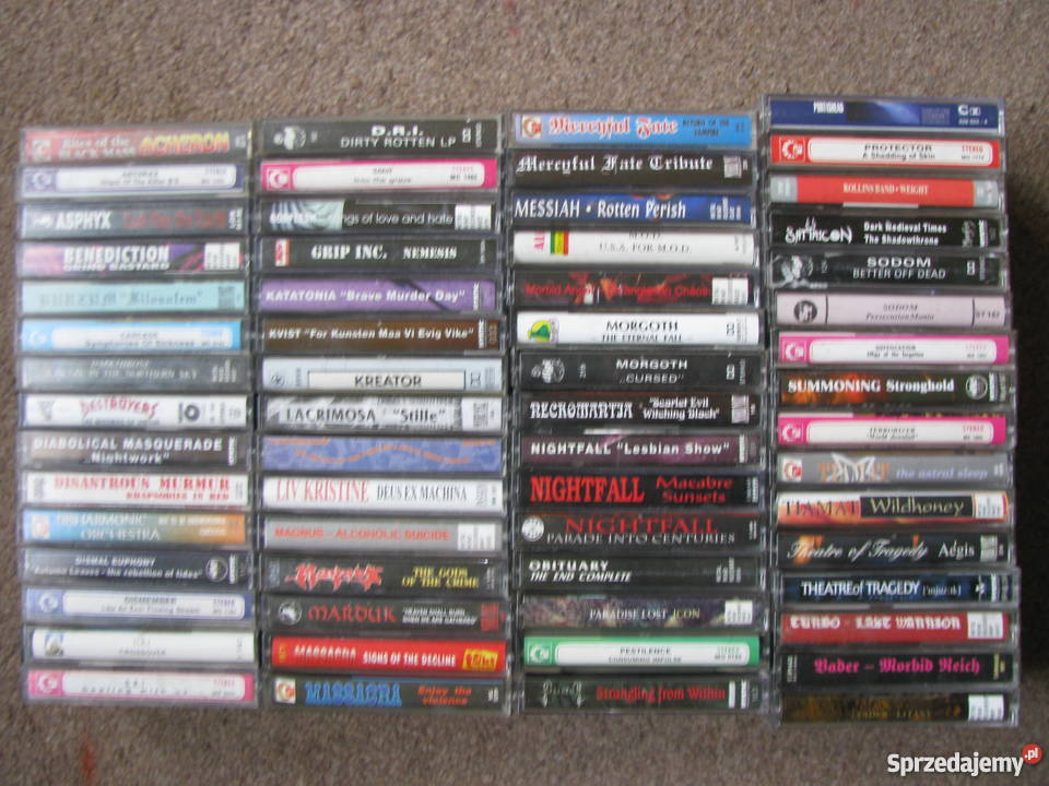 ORYGINALNE KASETY HEAVY METAL Szczecin