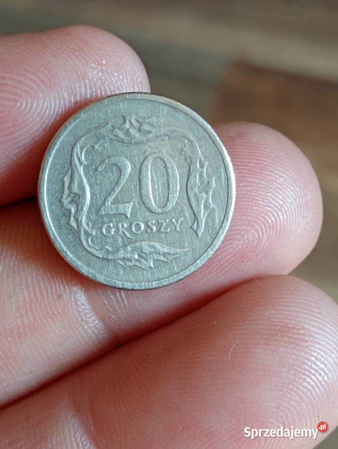 Sprzedam monete 20 gr 1996 r Chełm