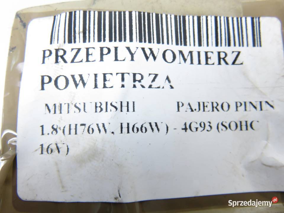 PRZEPŁYWOMIERZ MITSUBISHI PAJERO PININ 18 osobowe