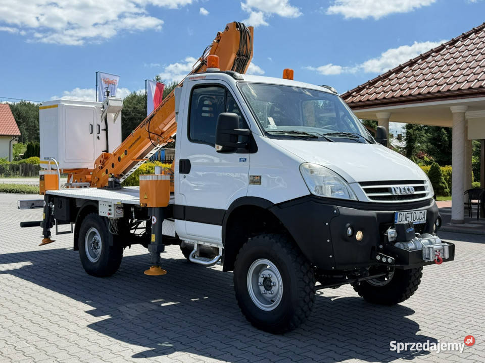Iveco Daily 55S18W 4x4 Zwyżka 16m Bumar Koszalin Widełki sprzedam