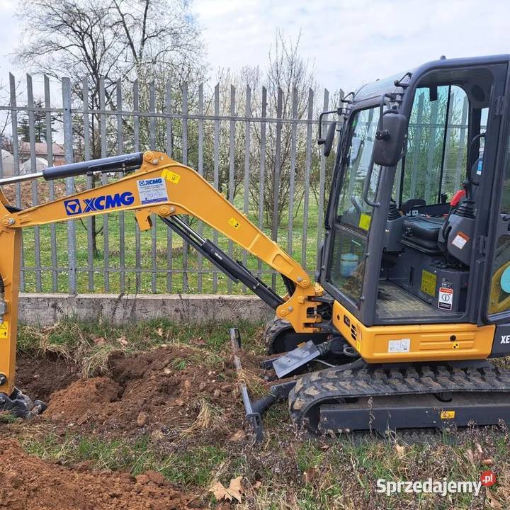 Minikoparka XCMG XE27 koparka gąsienicowa śląskie Myszków sprzedam