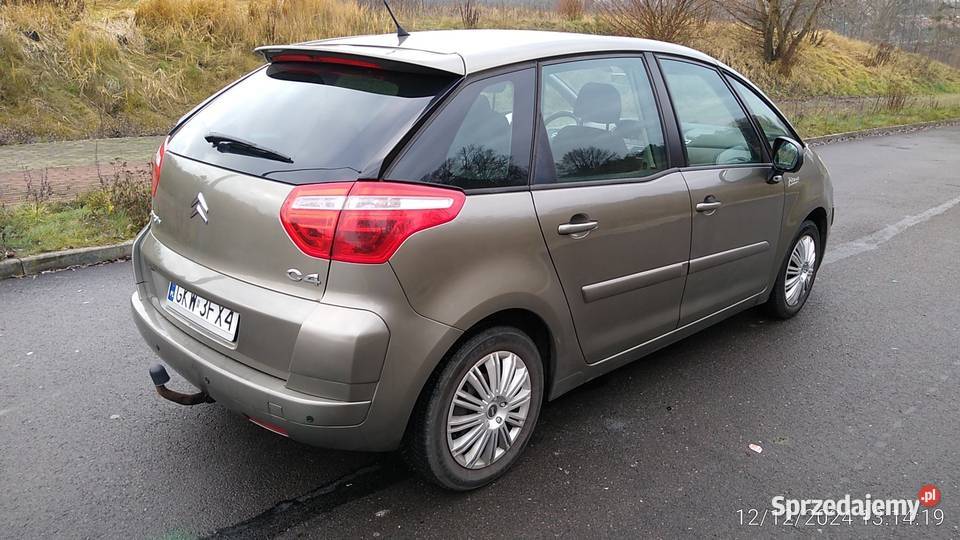 Citroen C4 Picasso 18bLPG hak wymieniony rozrząd 125KM Kwidzyn sprzedam