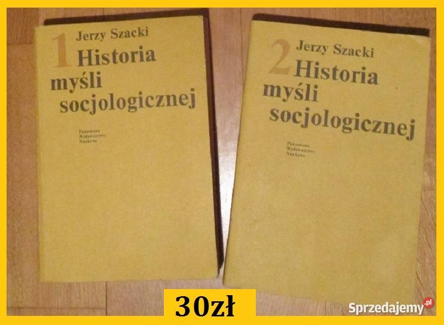 Historia myśli socjologicznej-Szacki /socjologia/historia