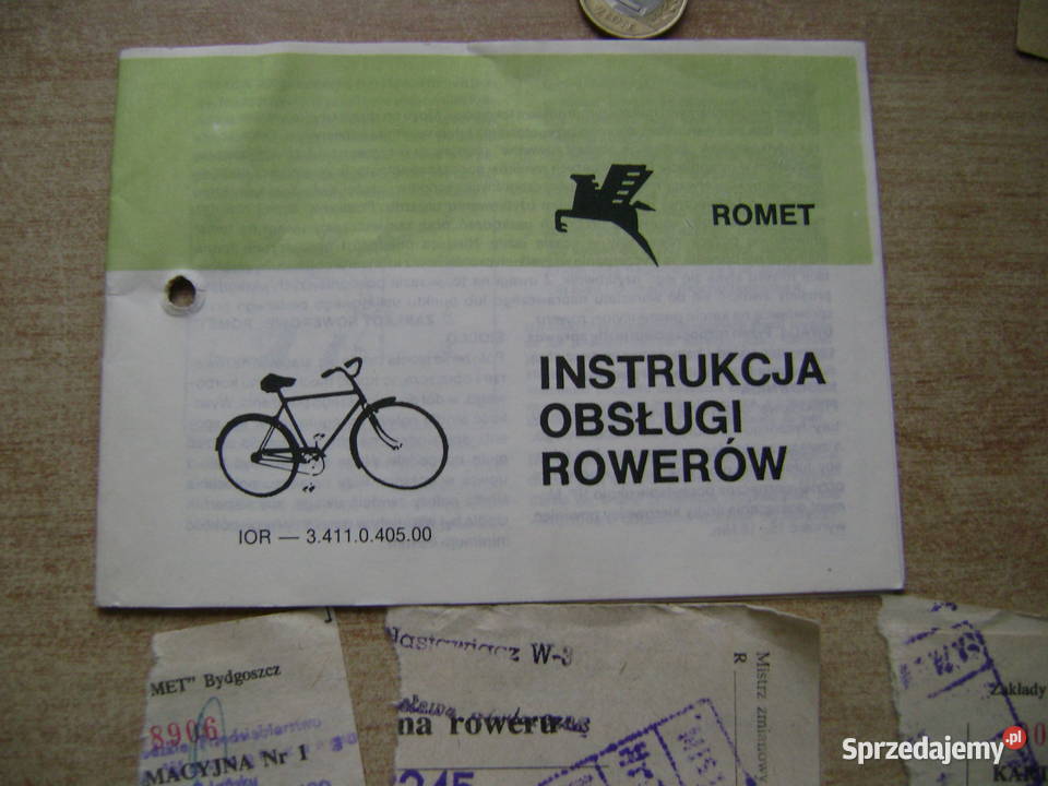 Starocie z PRL Rower Romet Zestaw kilku pomorskie Gdynia