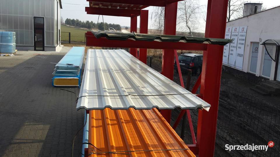 Blacha trapezowa II gatunku T18 w kolorze na Poznań