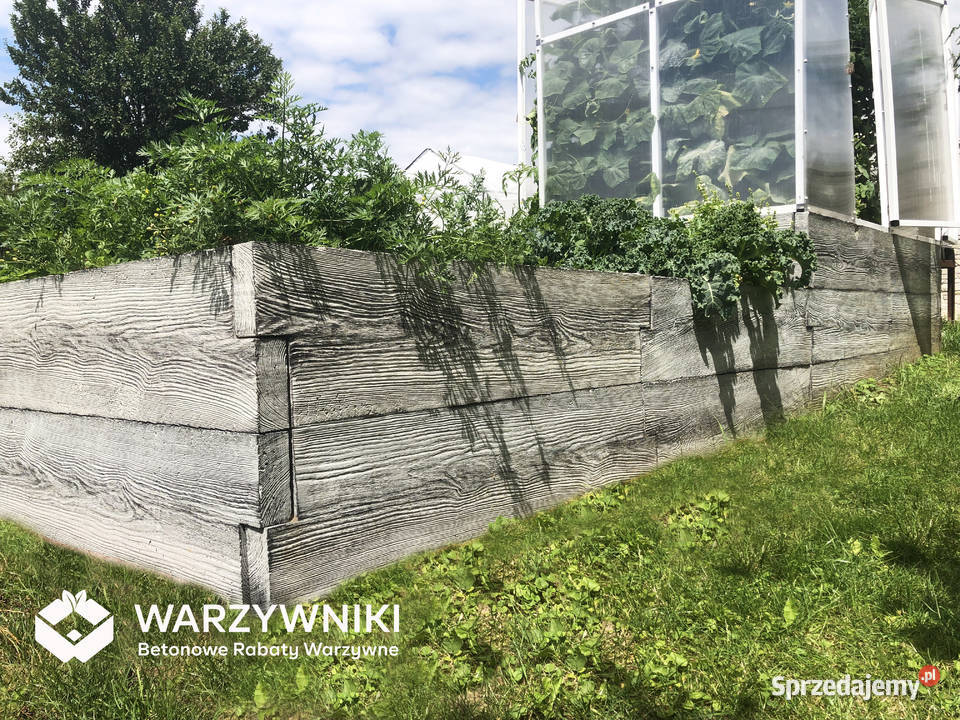 Warzywnik betonowy Skrzynia na warzywa Rabata Górno