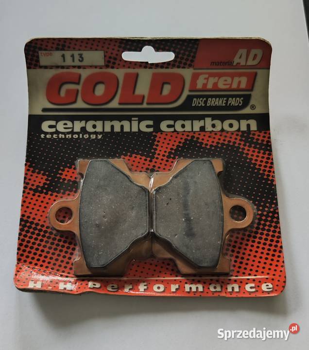 KLOCKI HAMULCOWE GOLD FREN 113 AD RD 80 SR 250 śląskie Zabrze sprzedam