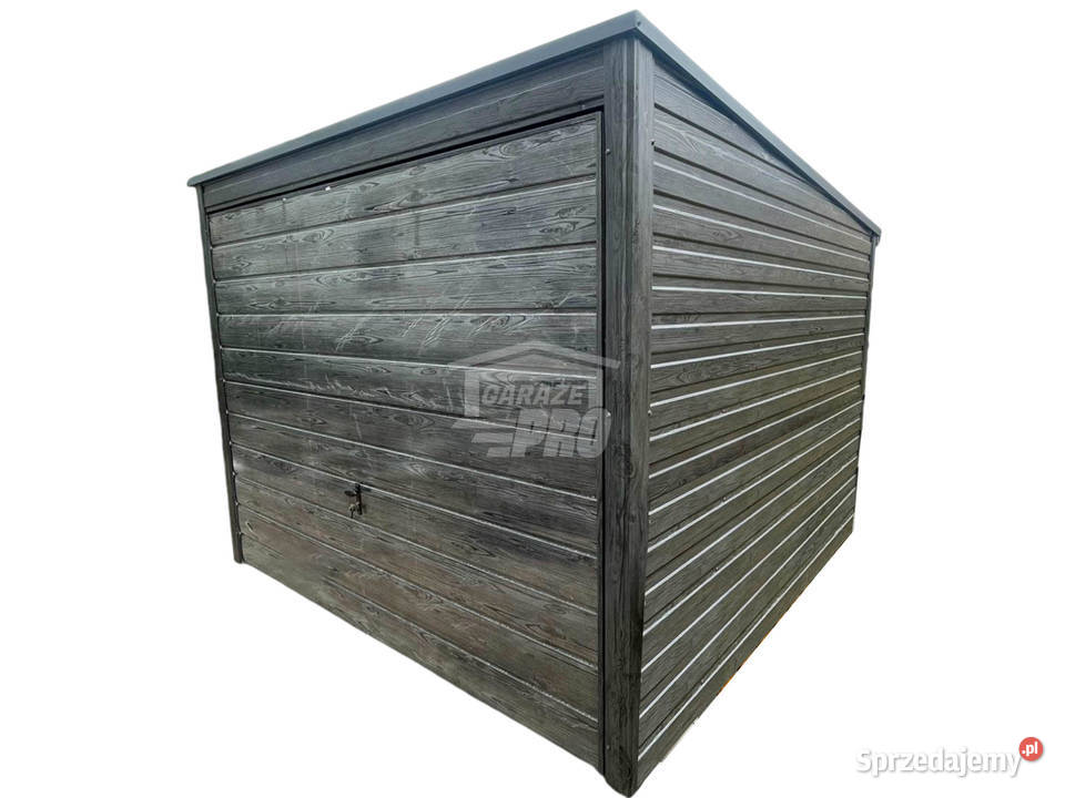 Schowek Garaż blaszany 3x35m Brama uchylna drzwi wielkopolskie Konin