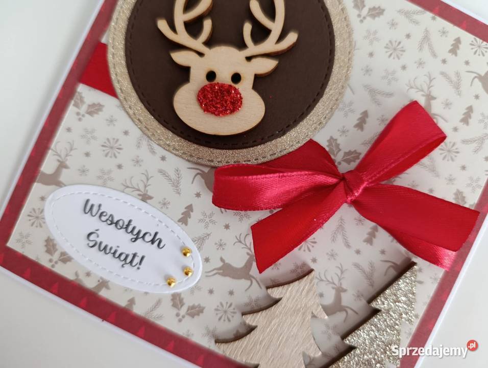 Kartka ręcznie robiona handmade świąteczna Boże Antyki, Sztuka, Kolekcje Łódź