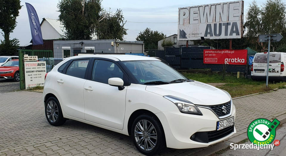Suzuki Baleno LedyCzujniki parkowaniaAlufelgi 2 90KM Baleno Przyszowice sprzedam