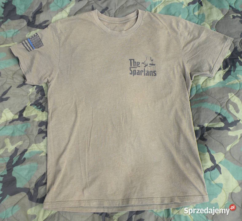 Koszulka Us Army coyote medium The Spartans Wrocław